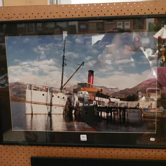 framed photo print - Earnslaw