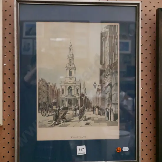 framed print - The Strand, Regent Street