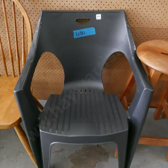 plastic outdoor chair