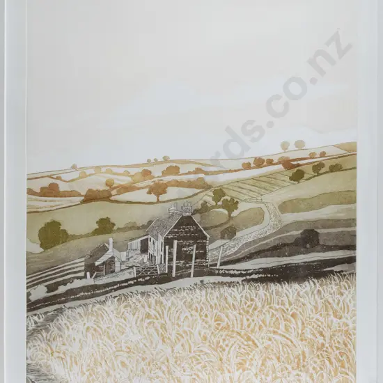 Robert Barnes - framed ltd edition print 95/100 "Midsummer III" H-470 W-380