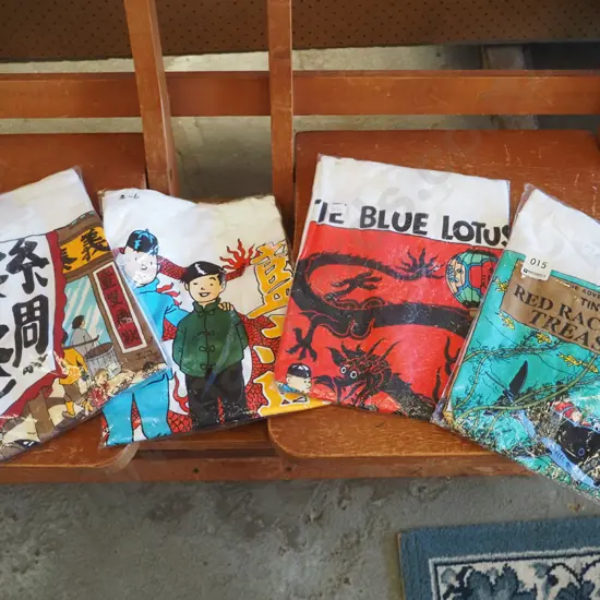 4x Tin Tin T-shirts