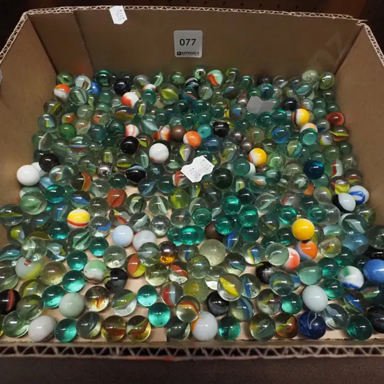 box of marbles