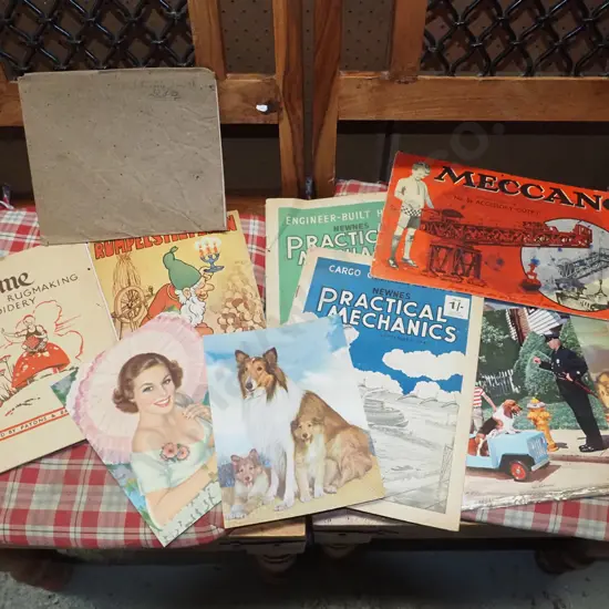 various vintage publications