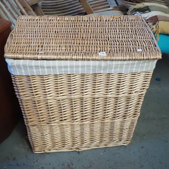 cane laundry hamper