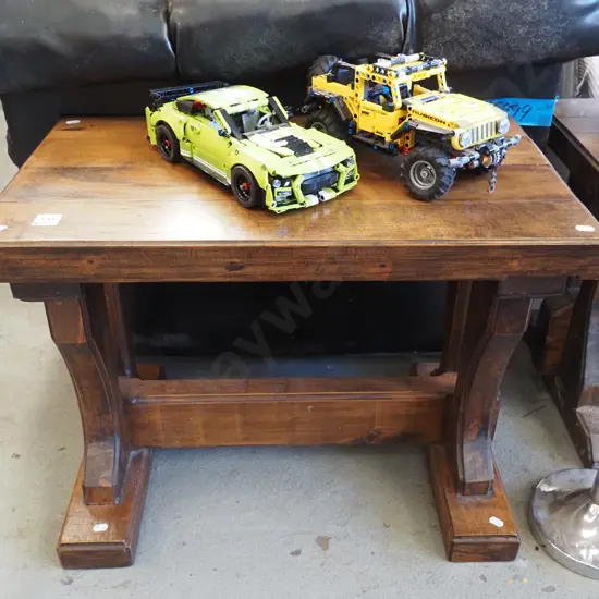 hardwood end table