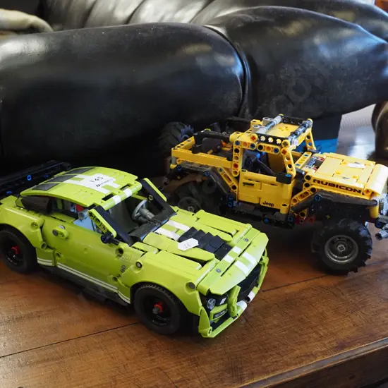 2x Lego Technics vehicles