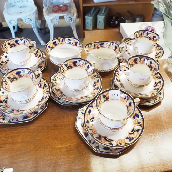 Paragon trios, creamer, sugar