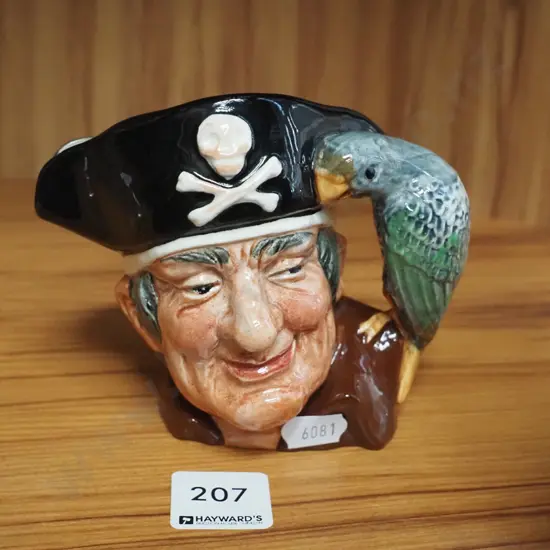 Royal Doulton Long John Silver toby mug H-100