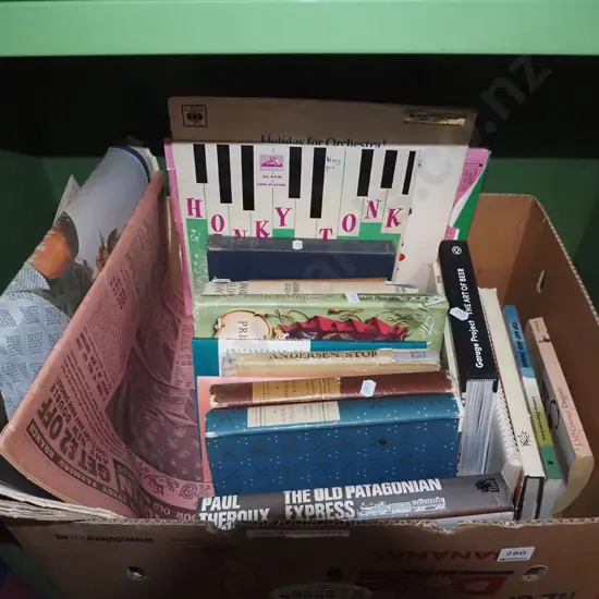 box of books