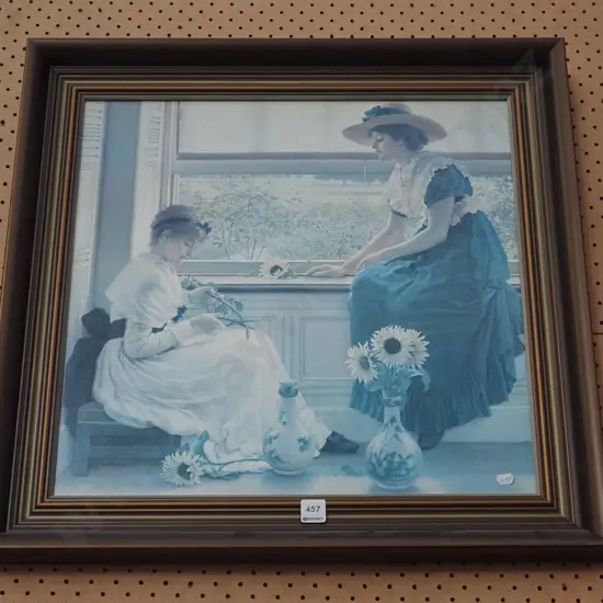 framed print - window sill