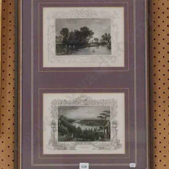 framed etchings