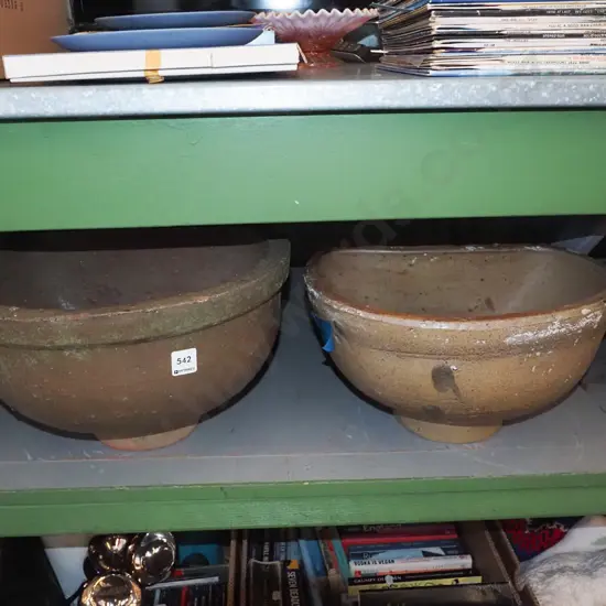 2x salt glazed gully traps