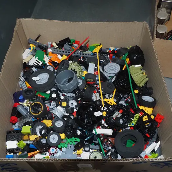 box of Lego
