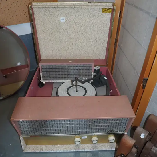 1960s stereophonic portable gramophone