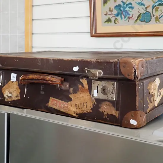 vintage suitcase