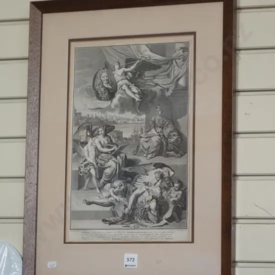 framed print etching