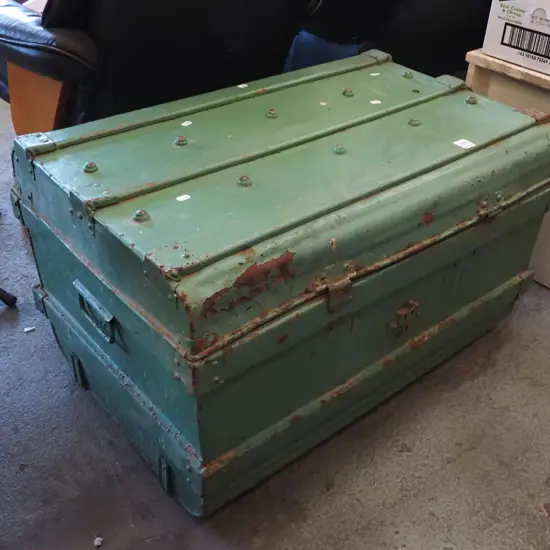 vintage traveller trunk