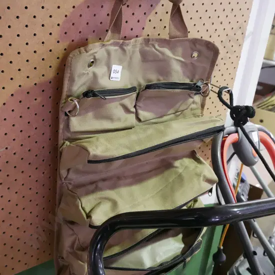 canvas  multi pocketed equipment bag