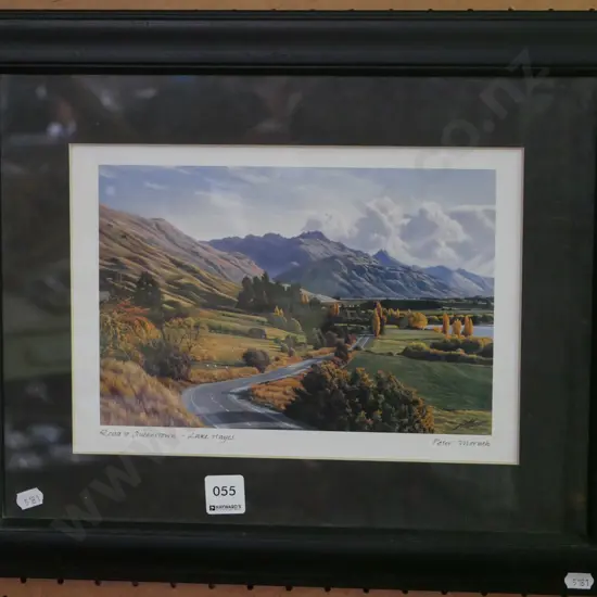 framed print - Road to Queenstown