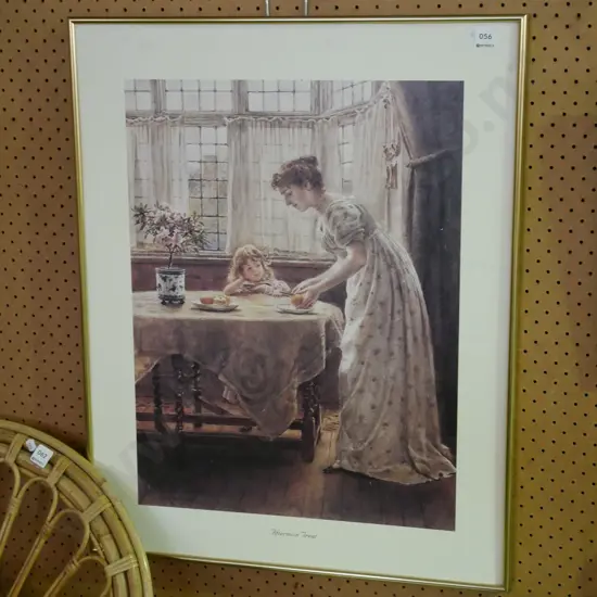 framed print - afternoon treat