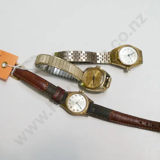 3x wristwatches