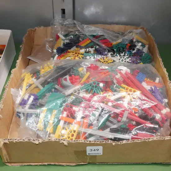 box of plastic construction sets