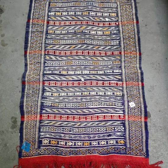 small woven floor mat L-1010 W-650