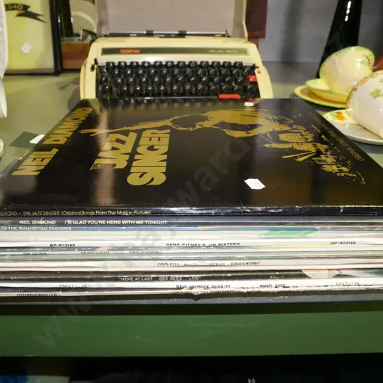 LPs; Neil Diamond, Manhattan Transfer etc