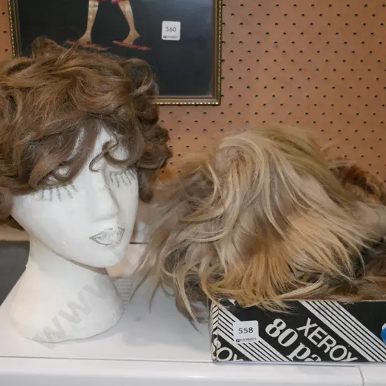 various wigs
