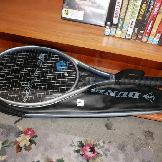 Dunlop tennis racket and case