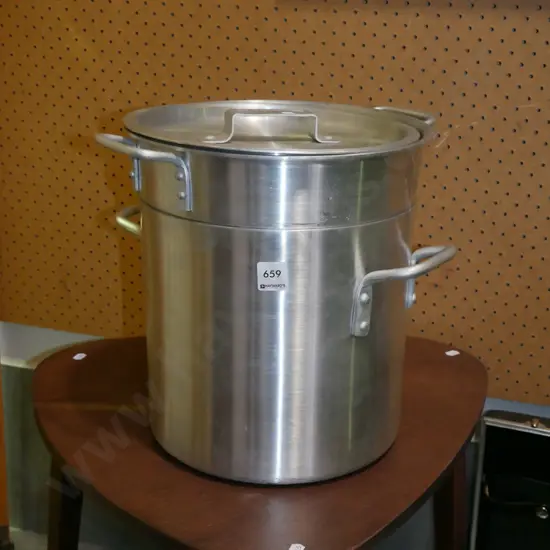 large aluminium boiler