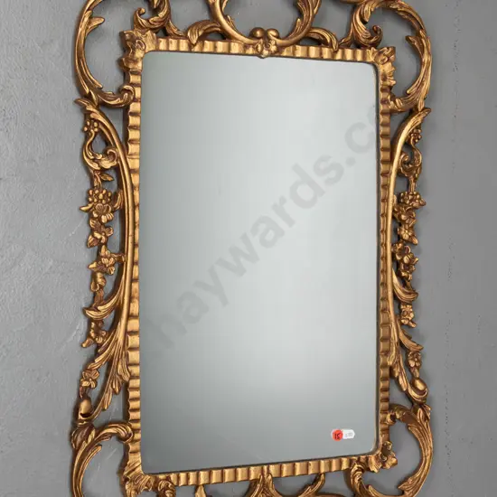 gilt framed mirror H-870 W-470