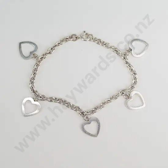 silver bracelet stamped 925