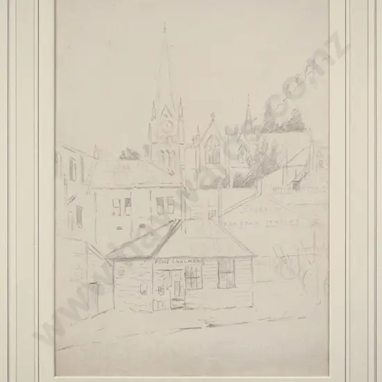 unframed pencil - Port Chalmers H-300 W-210