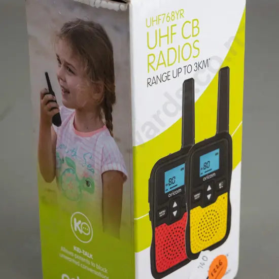 2 x Oricom UHF CB radios