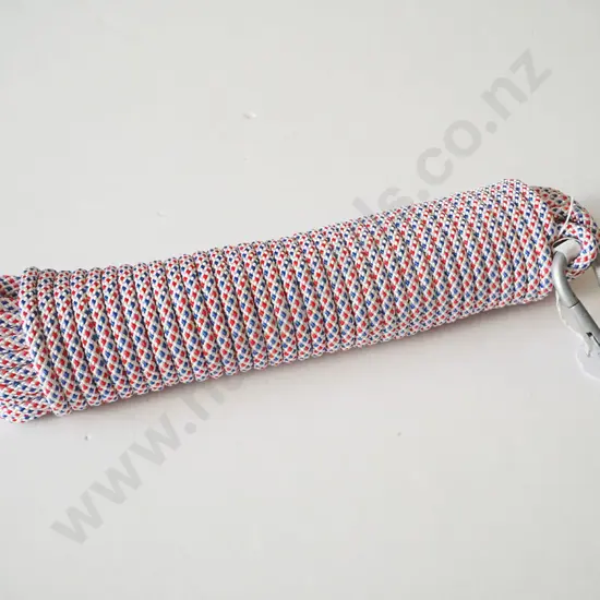 Coil of rope & galvanised hook