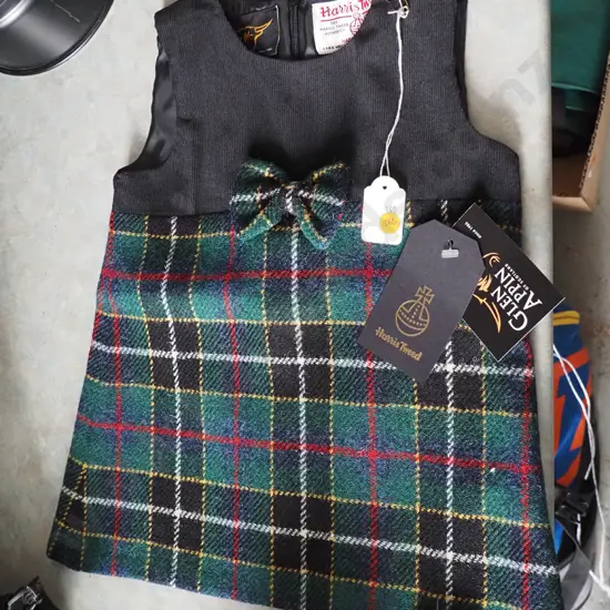 Childs tartan dress