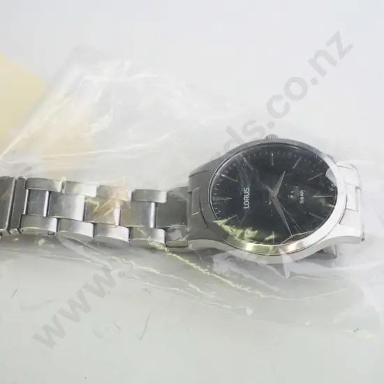 Silver LORUS watch