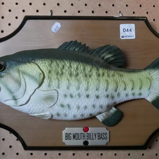 Big Mouth Billy Bass - no batteries