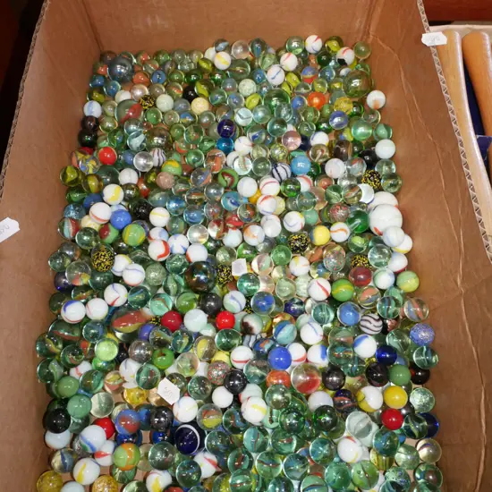 box of marbles