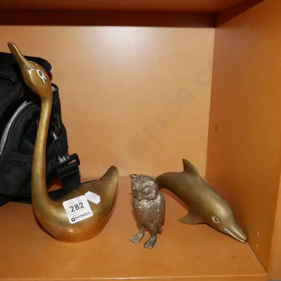 brass animal figurines