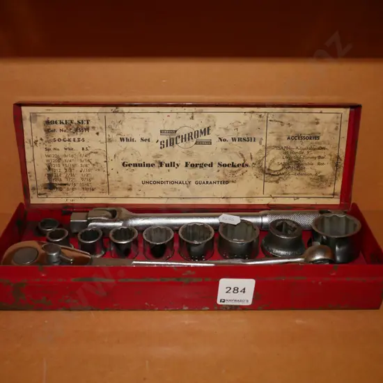 small Sid Chrome socket set