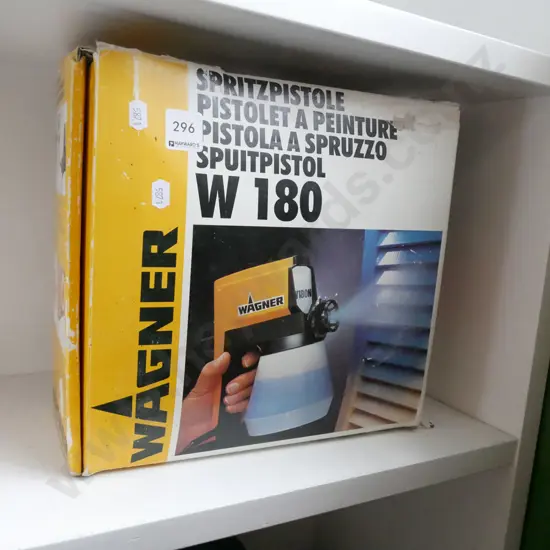 boxed Wagner paint sprayer