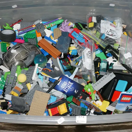 tub of Lego