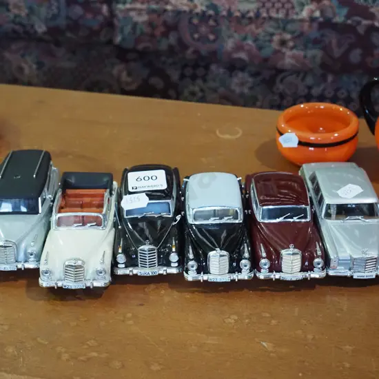 6x Die Cast model vehicles
