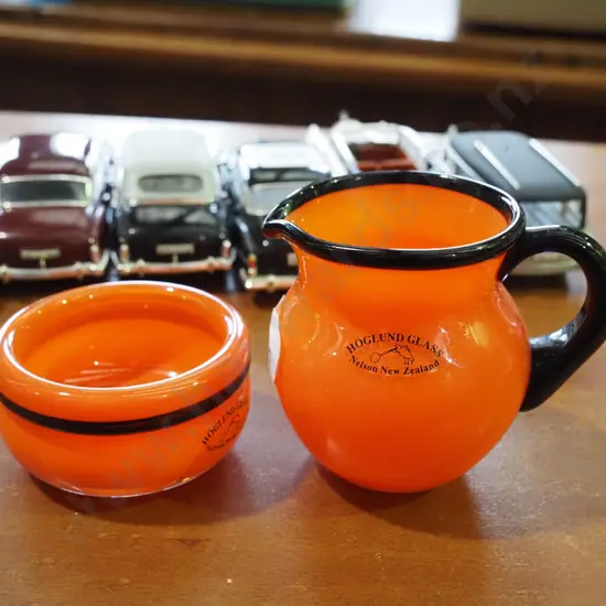 small Hoglund creamer and sugar