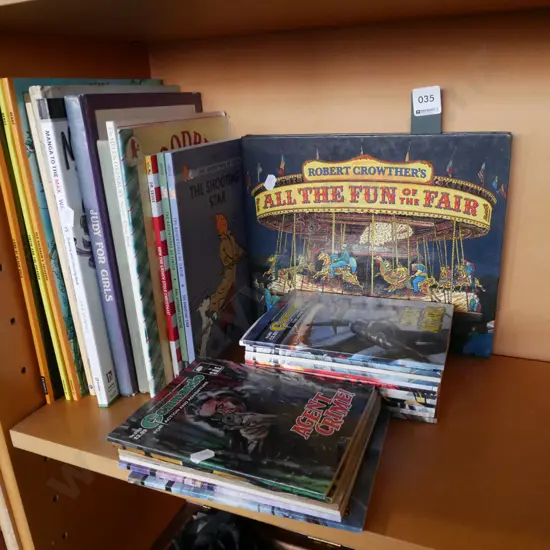 Tintin, Commando and other books