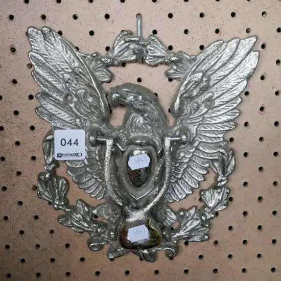 eagle themed door knocker