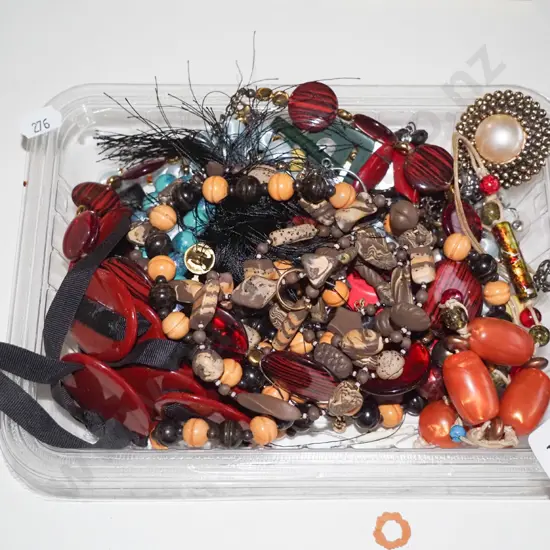 plastic tray of cutlery