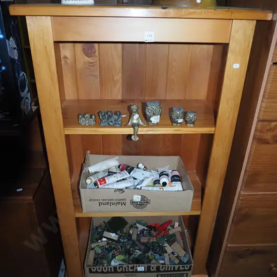 pine bookcase H-1140 W-640 D-310